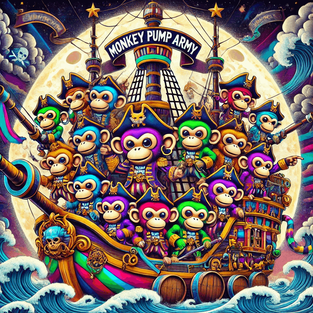 Monkey Pump Army Ship